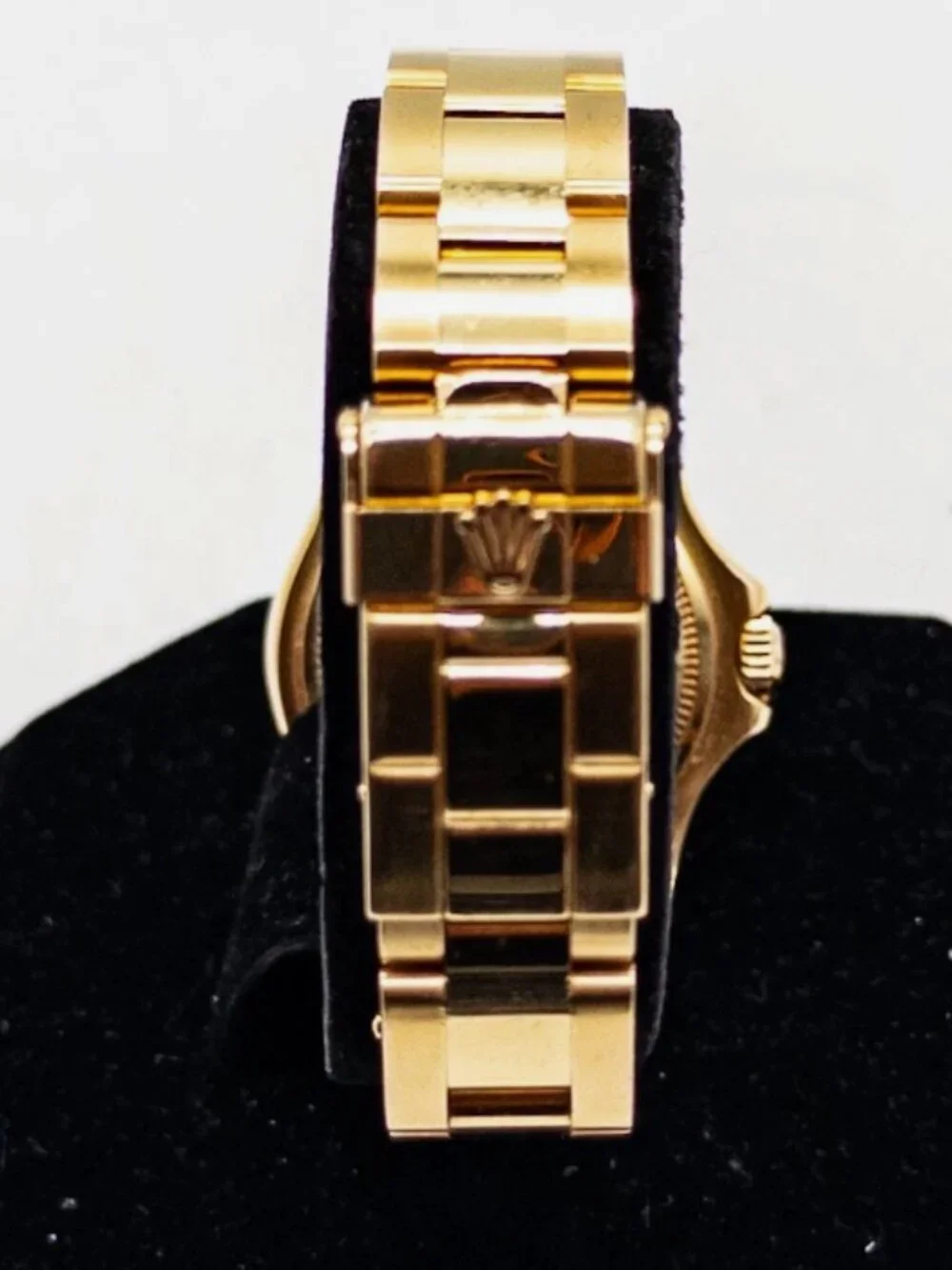 Ladies Rolex Yacht Master Solid Gold 750 18k STAMPED 29mm